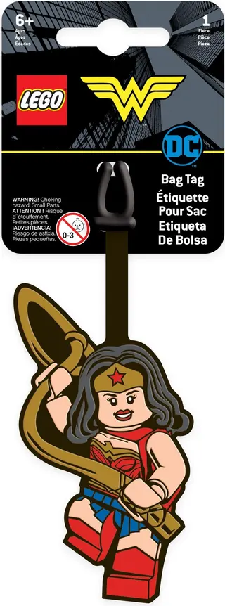 Wonder Woman bagagelabel