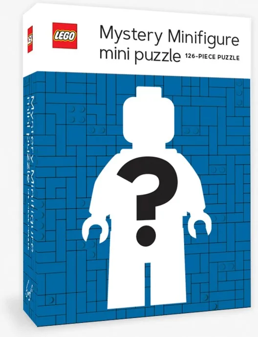 Mysterieuze minifiguur mini-puzzel blauwe editie