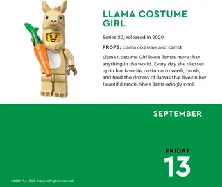 LEGO Minifiguren-Tageskalender 2024