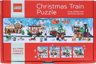 LEGO Kersttreinpuzzel