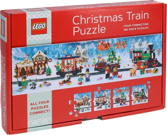 LEGO Kersttreinpuzzel