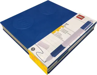 Notizbuch mit Gelstift – Blau