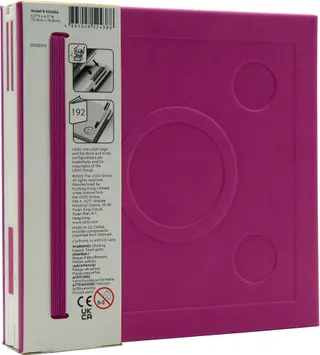Notizbuch mit Gelstift – Violett