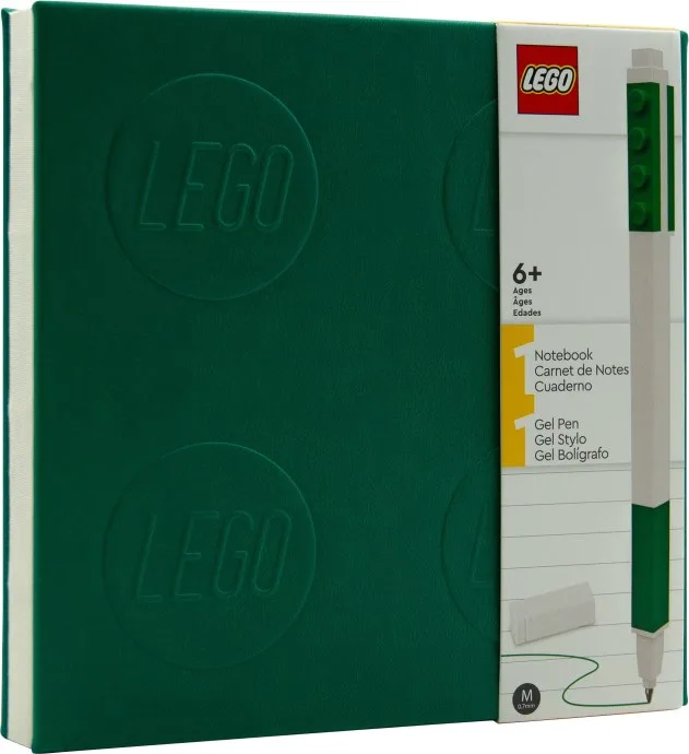 Carnet avec stylo gel – Vert