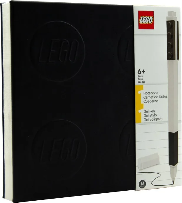 Carnet avec stylo gel – Noir