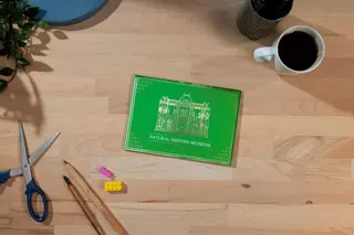Postkarten mit Pop-up-Modulgebäuden, Sammlung 1 von 2