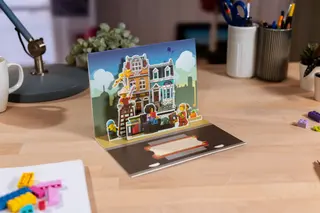 Postkarten mit Pop-up-Modulgebäuden, Sammlung 2 von 2