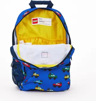 Backpack – Cars in Blue