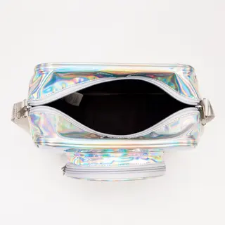 Baksteenkleurige Crossbodytas – Holografisch