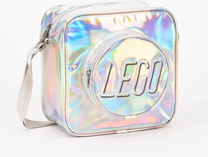 Baksteenkleurige Crossbodytas – Holografisch