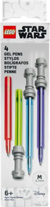 Lichtschwert-Gelstifte – 4er-Pack