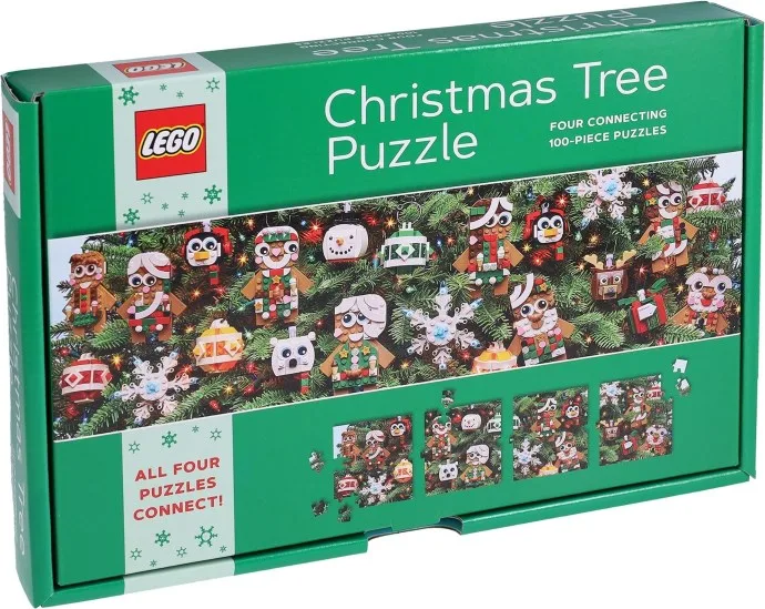 Weihnachtsbaum-Puzzle