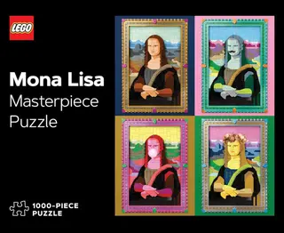 Meesterwerkpuzzel: Mona Lisa puzzel van 1000 stukjes