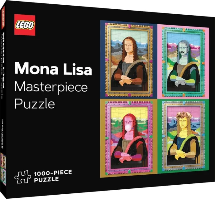 Meesterwerkpuzzel: Mona Lisa puzzel van 1000 stukjes