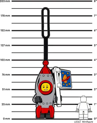 Rocket Boy bagagelabel