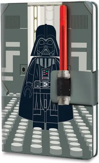 Darth Vader Notizbuch & Lichtschwert-Stift