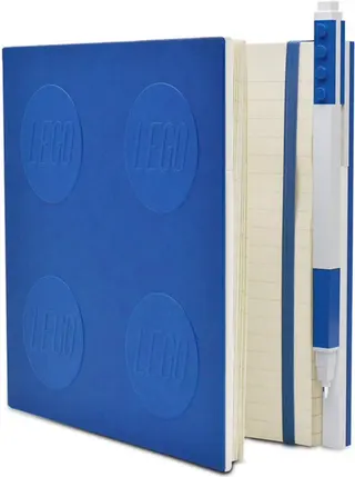 Locking Notebook with Gel Pen – Blue