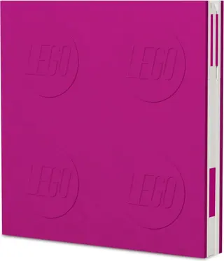 Carnet à fermeture avec stylo gel – Violet