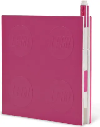 Carnet à fermeture avec stylo gel – Violet