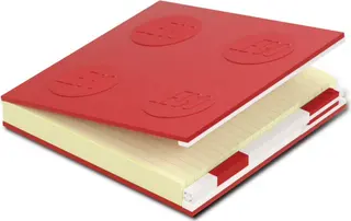 Carnet à fermeture avec stylo gel – Rouge