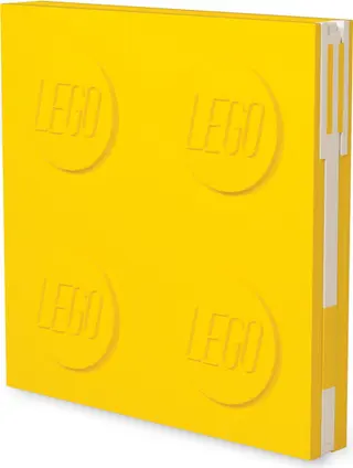 Locking Notebook with Gel Pen – Yellow