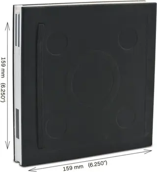Carnet à fermeture avec stylo gel – Noir