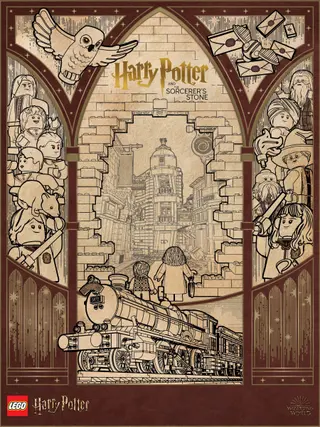 Harry Potter - Estampes 1 à 4