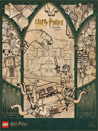 Harry Potter - Estampes 1 à 4