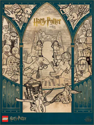 Harry Potter - Estampes 1 à 4