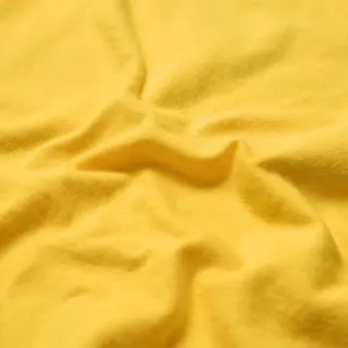 Kinder-T-Shirt mit Logo, kurzärmelig – Gelb