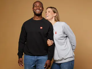 Sweatshirt – Graumeliert
