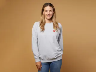 Sweatshirt – Graumeliert