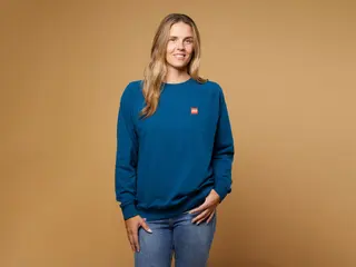 Sweatshirt – Marineblau