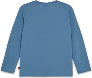 Langarm-T-Shirt – Blau