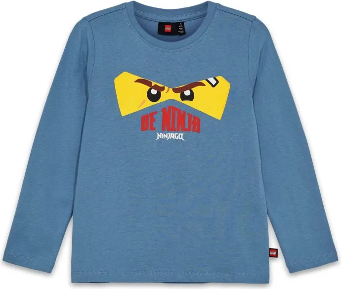 Langarm-T-Shirt – Blau