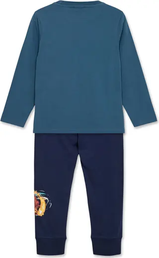 Pyjama – Mittelblau