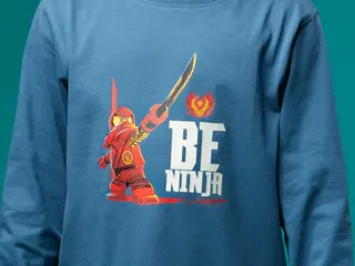Pyjama – Mittelblau