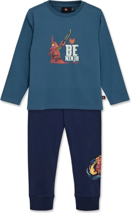 Pyjama – Mittelblau