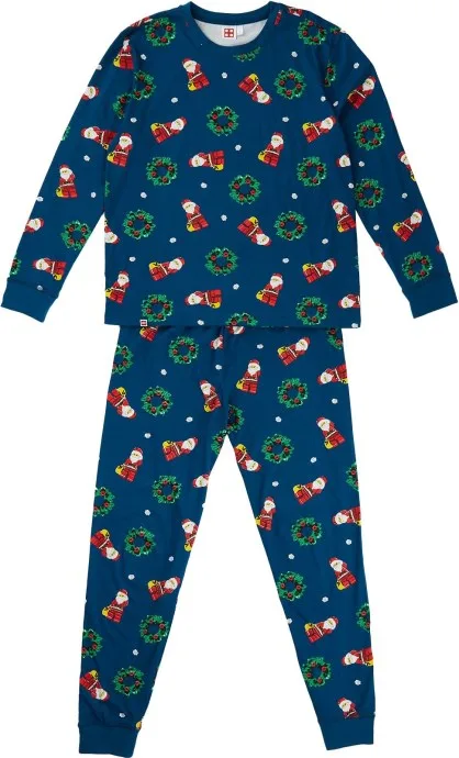 Erwachsenenpyjama – Marineblau