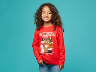 Langarm-T-Shirt – Rot