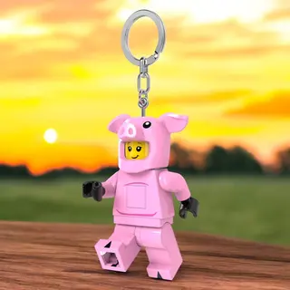 Lampe porte-clés Piggy Guy