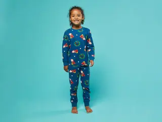 Pyjama – Marineblau