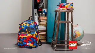 Herschel Classic XL rugzak – Abstracte bakstenen