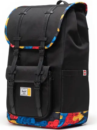 Herschel Little America Backpack – Abstract Bricks