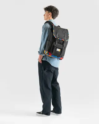 Herschel Little America Backpack – Abstract Bricks
