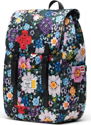 Herschel Retreat Kleiner Rucksack – Gartenblumen