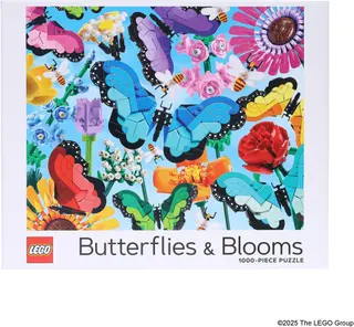 Schmetterlingsblüten-Puzzle (1000 Teile)