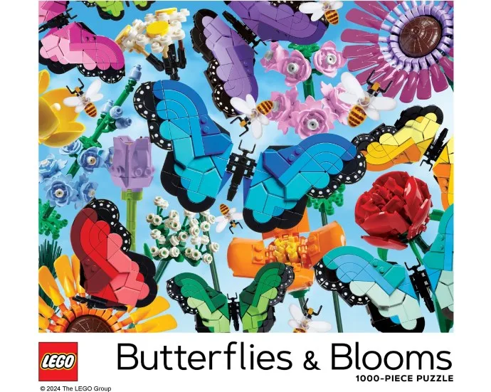 Schmetterlingsblüten-Puzzle (1000 Teile)
