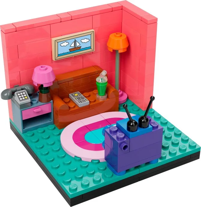 Das Wohnzimmer der Simpsons