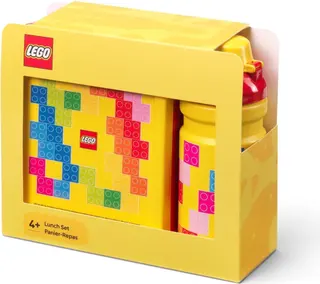 Brick Pattern Lunch Set